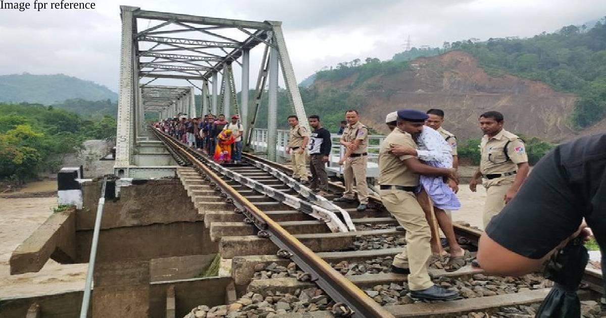 Assam: Incessant rain, landslides affect train services in Lumding division